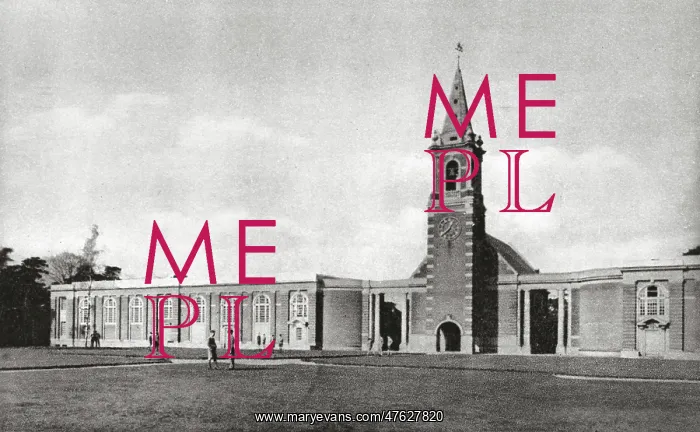 : Assembly Hall and Chapel Tower at Russell School, Addington : Assembly Hall and Chapel Tower at Russell School, Addington