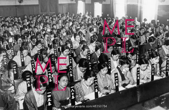 : Assembly of Japanese teachers, 1931 : Assembly of Japanese teachers, 1931