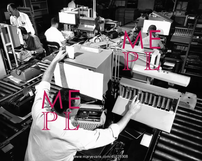 : The assembly line at IBM's Lexington, Kentucky, ? : The assembly line at IBM's Lexington, Kentucky, ?