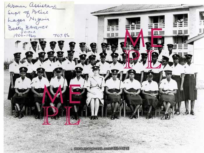 : Assistant Superintendent Betty Barnes, Lagos, Nigeria : Assistant Superintendent Betty Barnes, Lagos, Nigeria