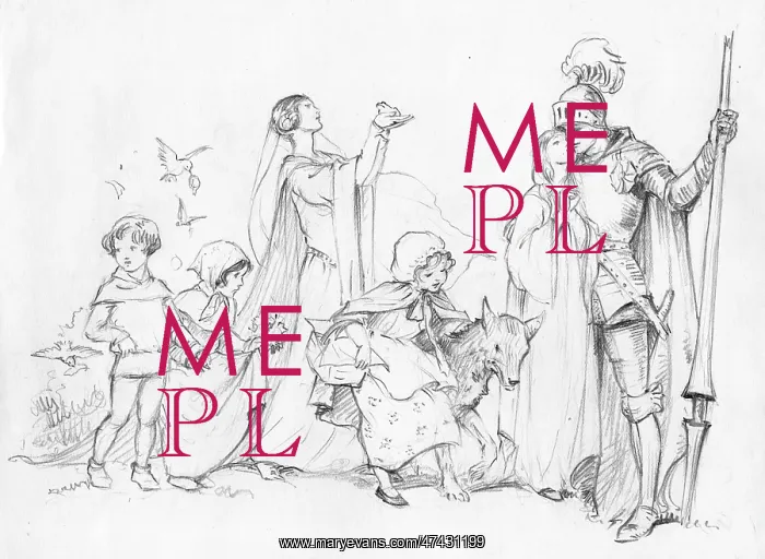 : An assortment of fairytale characters : An assortment of fairytale characters