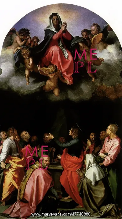 : Assumption of the Virgin, by Andrea del Sarto : Assumption of the Virgin, by Andrea del Sarto