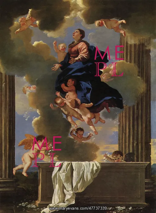 : The Assumption of the Virgin, by Poussin : The Assumption of the Virgin, by Poussin