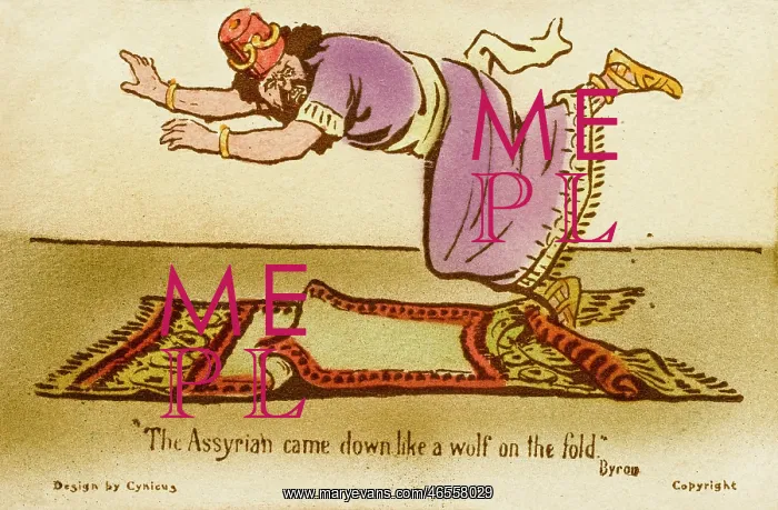 : Assyrian came down like a wolf on the fold : Assyrian came down like a wolf on the fold