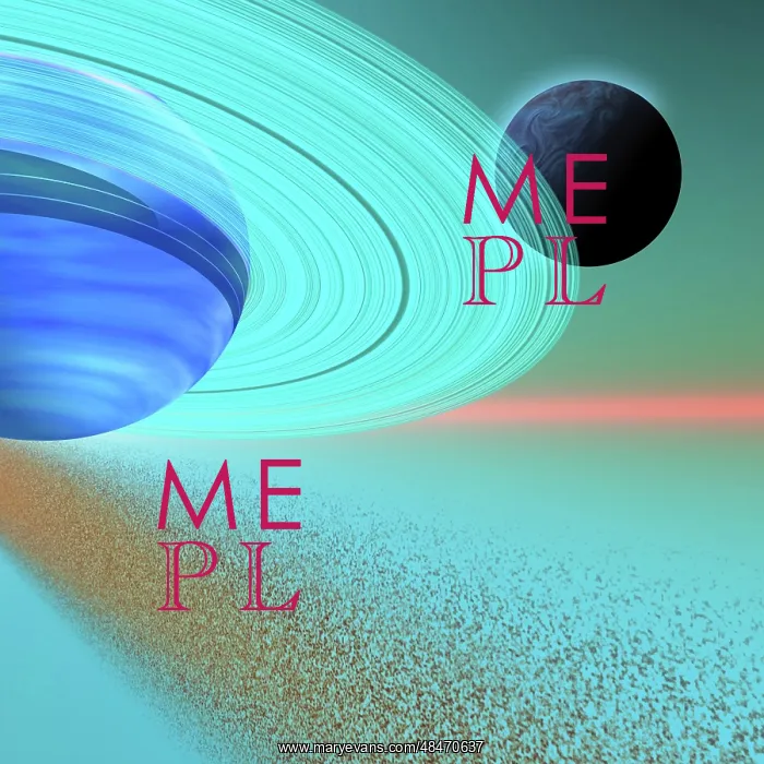  : An asteroid field orbits near a planet and moon in the ?