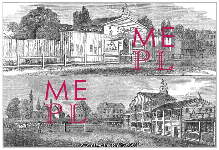 : Astley's Riding School, Lambeth, London : Astley's Riding School, Lambeth, London