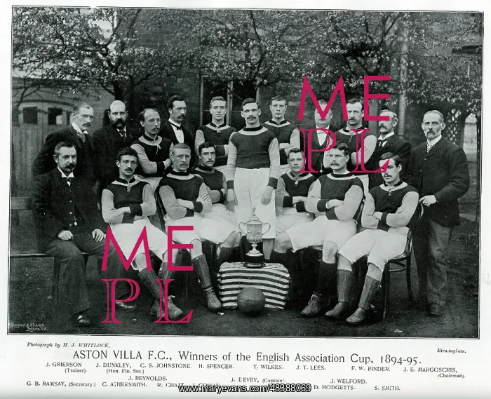 : Aston Villa FA Cup Winners, 1894-5 : Aston Villa FA Cup Winners, 1894-5
