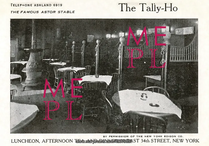 : The Astor Stable, The Tally-Ho Restaurant, New York, NY, USA : The Astor Stable, The Tally-Ho Restaurant, New York, NY, USA