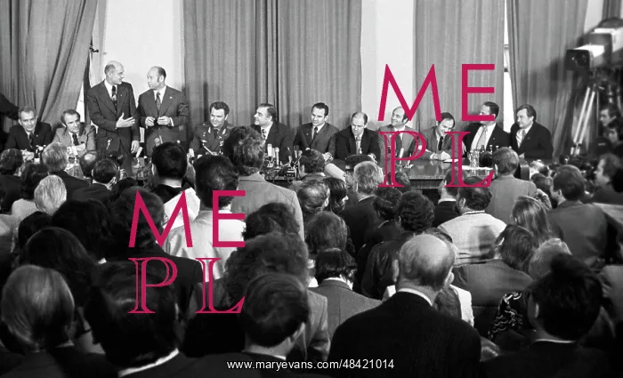 : ASTP Crew Press Conference, 1975 : ASTP Crew Press Conference, 1975