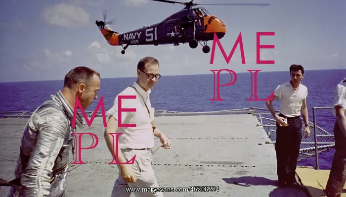 : Astronaut Alan B. Shepard on the deck of ? : Astronaut Alan B. Shepard on the deck of ?