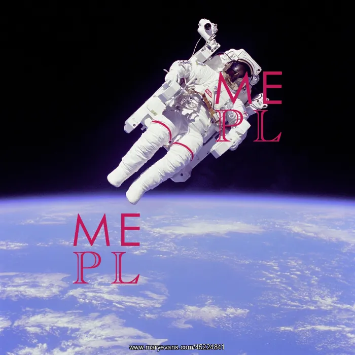 : Astronaut Bruce McCandless in floating weightless ? : Astronaut Bruce McCandless in floating weightless ?