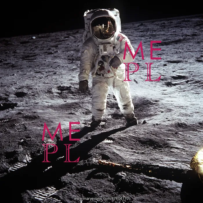: Astronaut Buzz Aldrin walking on the Moon : Astronaut Buzz Aldrin walking on the Moon