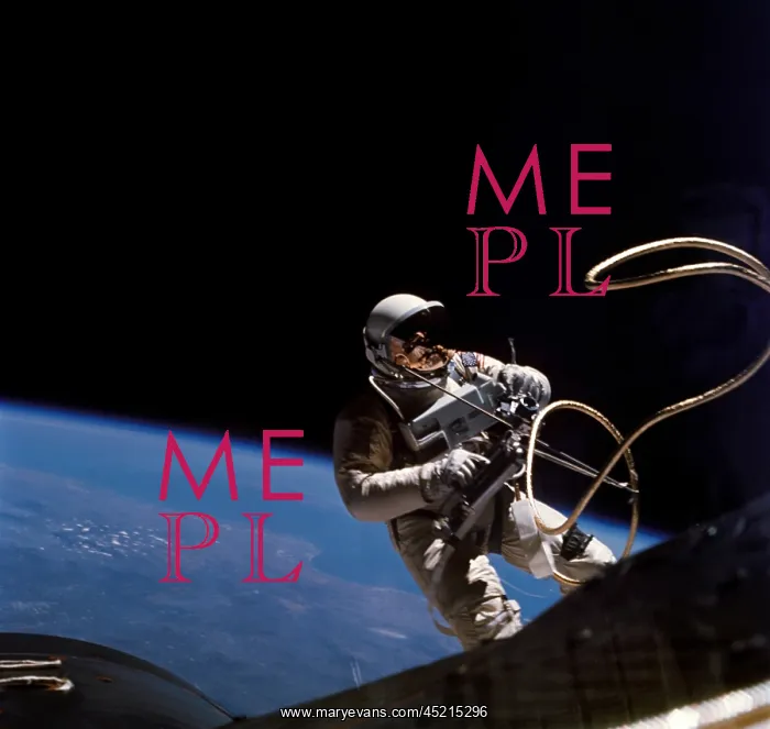 : Astronaut Edward White floating weightless ? : Astronaut Edward White floating weightless ?