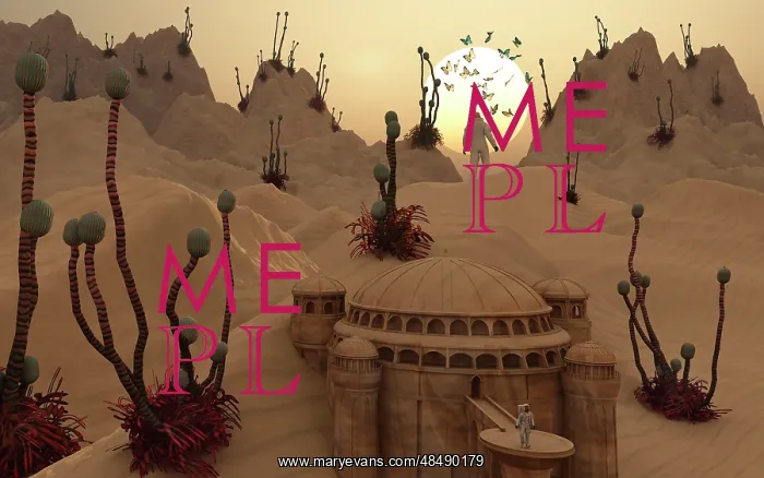 : Astronaut explorers search the planet and ruins of a past ? : Astronaut explorers search the planet and ruins of a past ?