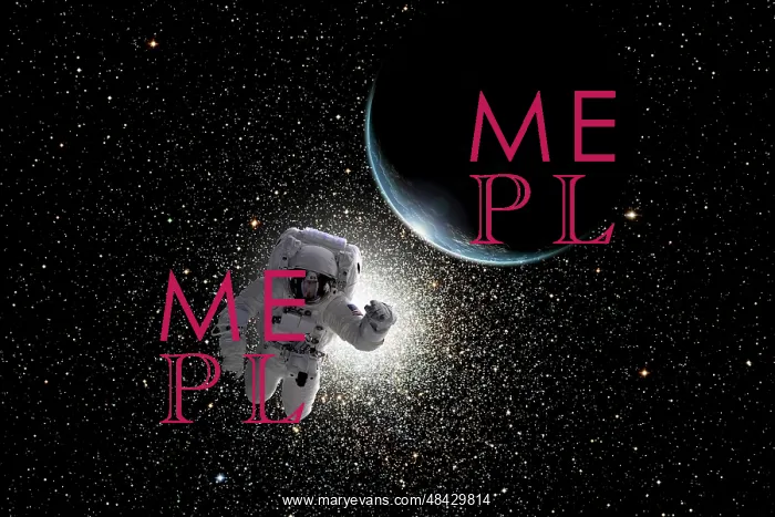 : Astronaut floating in deep space with an Earth-like planet ? : Astronaut floating in deep space with an Earth-like planet ?