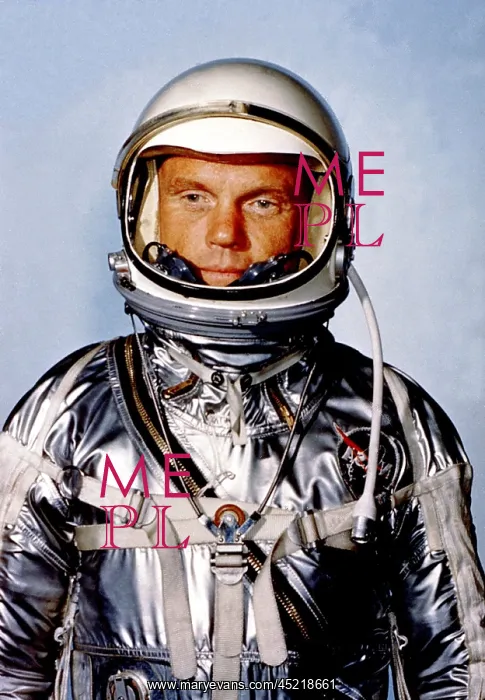 : Astronaut John H. Glenn Jr. (Lt. Colonel, ? : Astronaut John H. Glenn Jr. (Lt. Colonel, ?