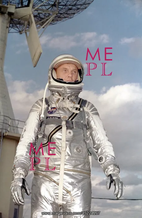 : Astronaut John H. Glenn Jr. (Lt. Colonel, ? : Astronaut John H. Glenn Jr. (Lt. Colonel, ?