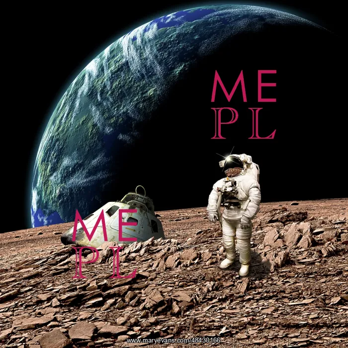 : An astronaut surveys his situation after being marooned on ? : An astronaut surveys his situation after being marooned on ?
