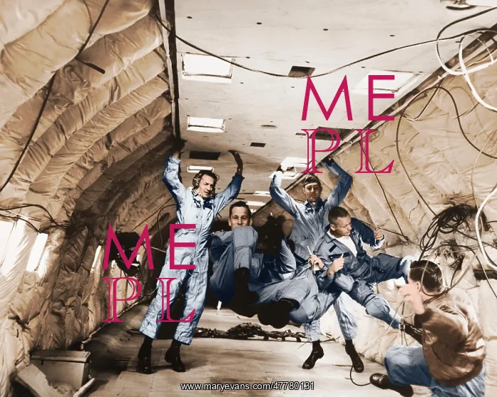 : Astronauts Experiencing Weightlessness, 1963 : Astronauts Experiencing Weightlessness, 1963