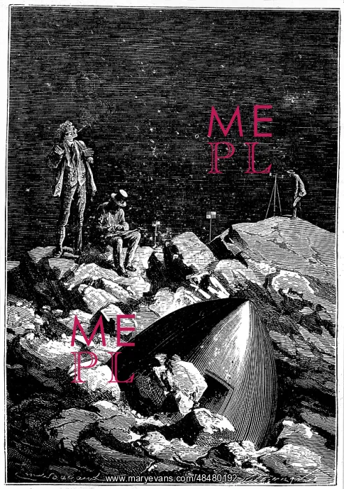 : The astronauts surveying the Moon. From Jules : The astronauts surveying the Moon. From Jules