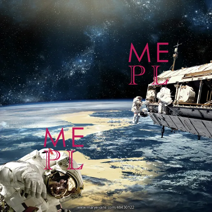 : Astronauts working on space station while orbiting an ? : Astronauts working on space station while orbiting an ?