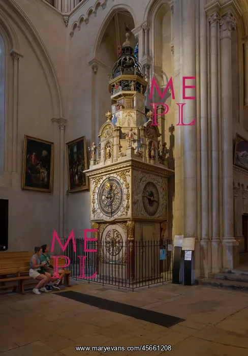 : Astronomical Clock, Cathedrale Saint-Jean, Lyon, France : Astronomical Clock, Cathedrale Saint-Jean, Lyon, France
