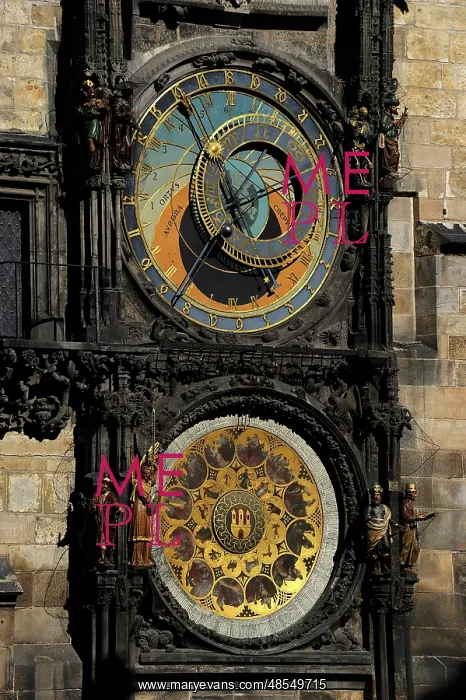: Astronomical Clock. Old Town Hall. Prague. Czech Republic : Astronomical Clock. Old Town Hall. Prague. Czech Republic