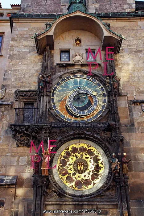 : Astronomical Clock in Prague : Astronomical Clock in Prague
