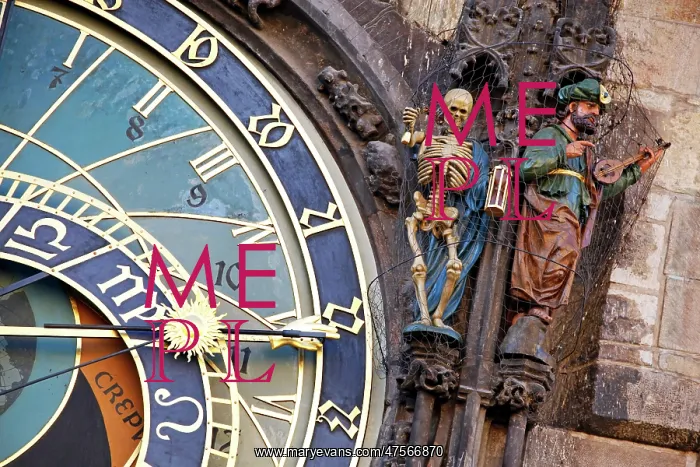 : Astronomical Clock in Prague : Astronomical Clock in Prague