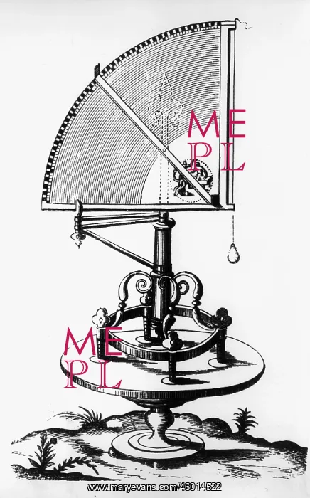 : astronomy, instruments, little quadrant, copper : astronomy, instruments, little quadrant, copper