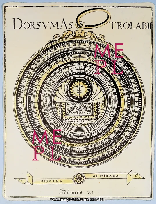: astronomy, measuring instruments, astrolabe : astronomy, measuring instruments, astrolabe