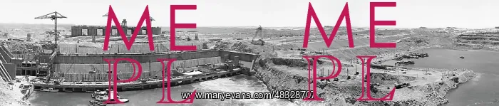 : Aswan hydropower station on Nile, 1966 : Aswan hydropower station on Nile, 1966