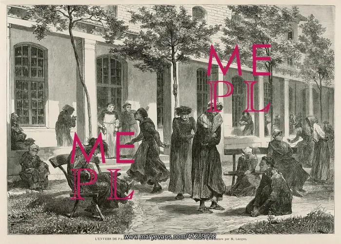 : ASYLUM OF ST.ANNE / 1871 : ASYLUM OF ST.ANNE / 1871