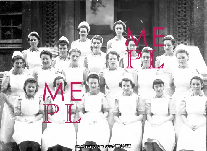 : ?At Preliminary Training School? Formal group of 19 nurses : ?At Preliminary Training School? Formal group of 19 nurses