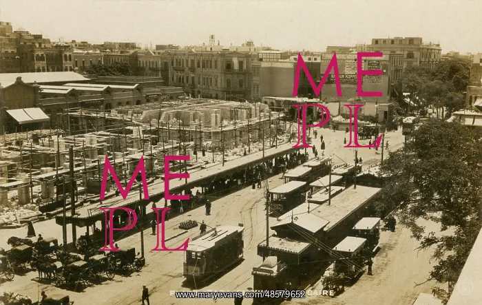 : Ataba-el-Khadra (Ataba Square) in Cairo, Egypt : Ataba-el-Khadra (Ataba Square) in Cairo, Egypt