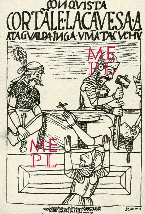 : Atahualpa, circa 1500 - 12.8.1533, Ruler of the Inca Empire 1527 - 1533 : Atahualpa, circa 1500 - 12.8.1533, Ruler of the Inca Empire 1527 - 1533