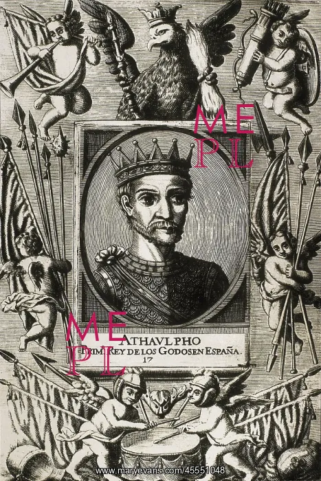 : Ataulf (c?-415). Visigothic King : Ataulf (c?-415). Visigothic King