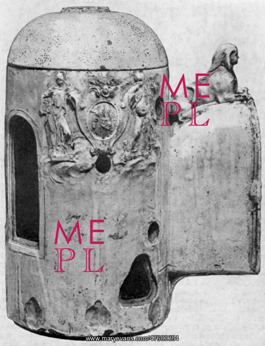  : Athanor. An athanor, which is an alchemist's digesting furnace