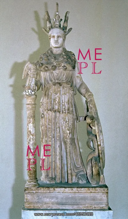 : Athena Varvakeion. Copy of Athena Parthenos : Athena Varvakeion. Copy of Athena Parthenos