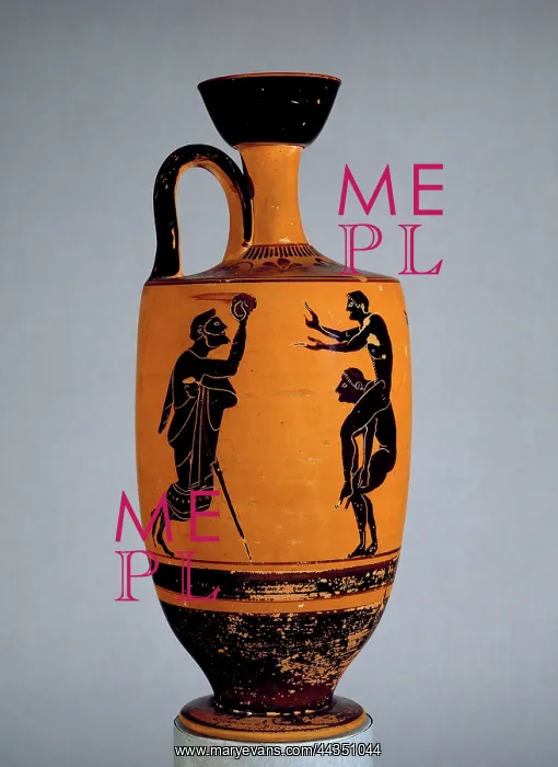: Athenian black-figure lekythos : Athenian black-figure lekythos