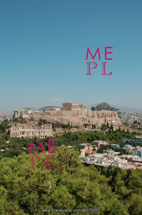 : Athens. Panoramic view of the Acropolis : Athens. Panoramic view of the Acropolis