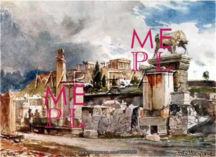 : ATHENS / STREET OF TOMBS : ATHENS / STREET OF TOMBS
