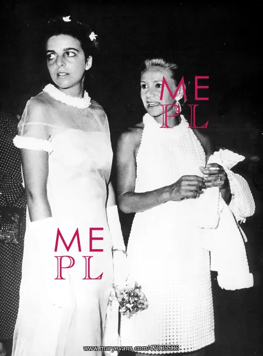 : Athina Onassis and her daughter Christina : Athina Onassis and her daughter Christina