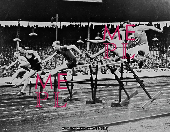 : Athlete David Lord Burghley : Athlete David Lord Burghley