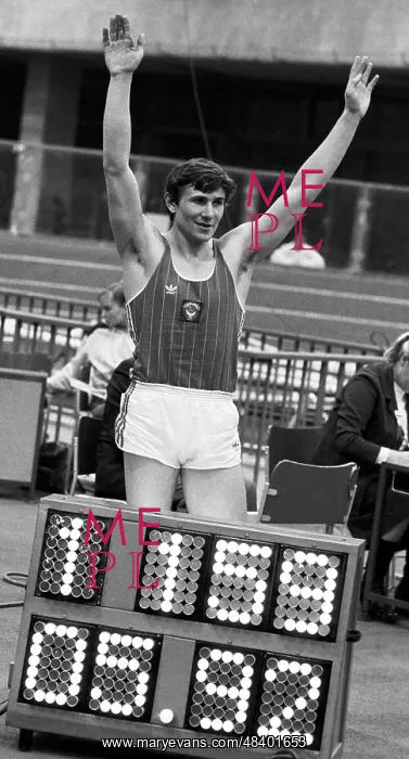 : Athlete Sergey Bubka, 1986 : Athlete Sergey Bubka, 1986
