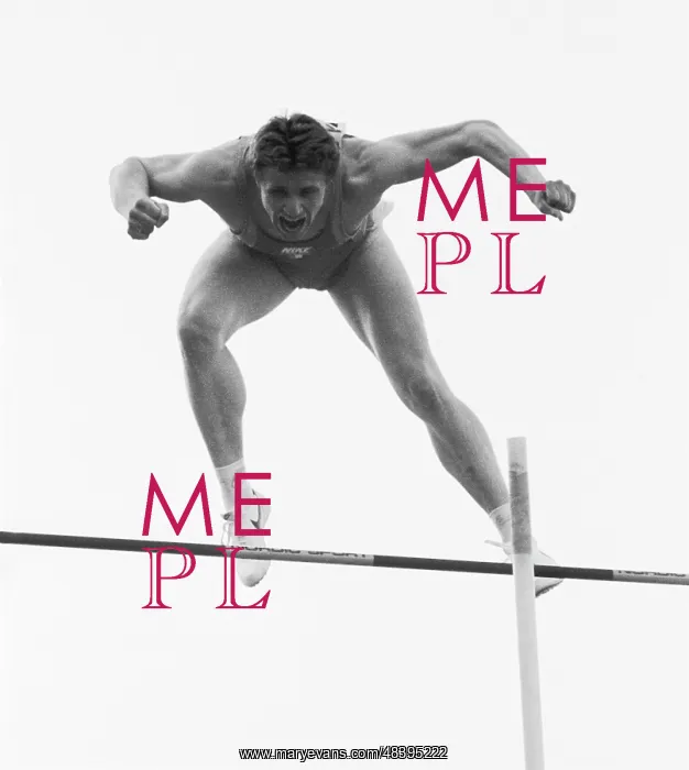 : Athlete Sergey Bubka, 1991 : Athlete Sergey Bubka, 1991