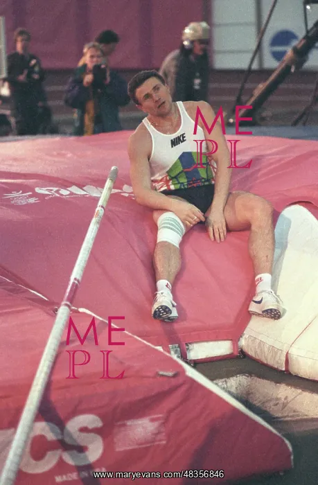 : Athlete Sergey Bubka, 1995 : Athlete Sergey Bubka, 1995