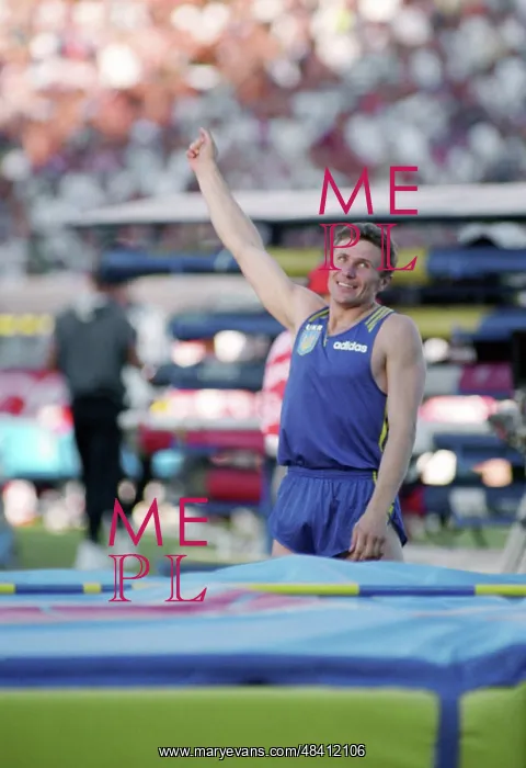 : Athlete Sergey Bubka, 1995 : Athlete Sergey Bubka, 1995