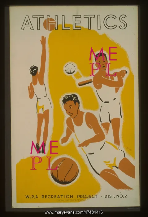 : Athletics - WPA recreation project, Dist. No. 2 : Athletics - WPA recreation project, Dist. No. 2