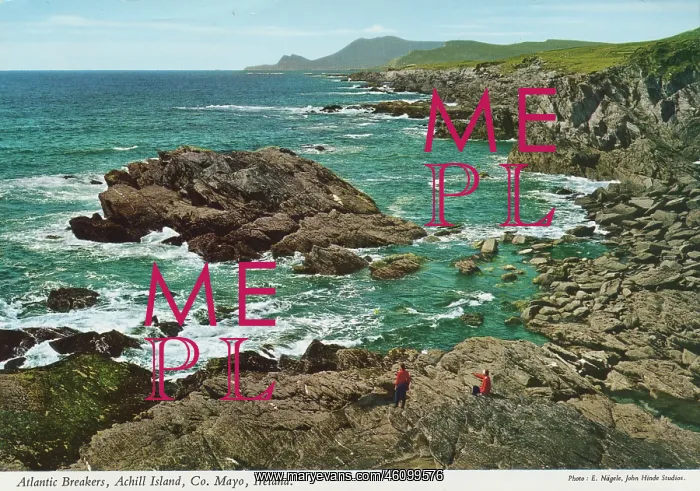 : Atlantic Breakers, Achill Island, County Mayo, Ireland : Atlantic Breakers, Achill Island, County Mayo, Ireland